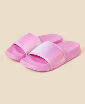 Monsoon Children Ombre Glitter Slides - Pink