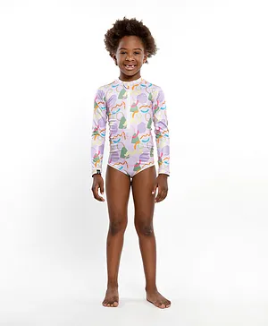 Beach & Bandits Confetti Swimsuit - Lavender