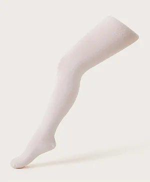 Monsoon Children Frosted Tights - White