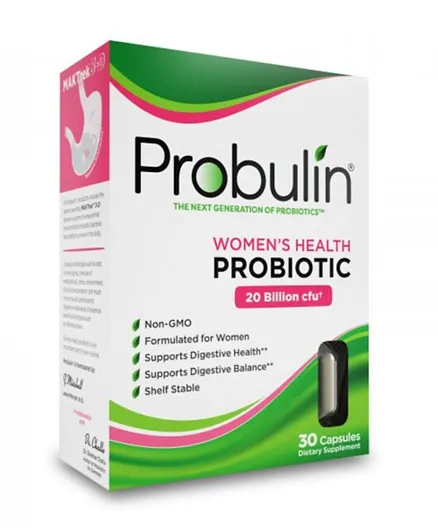 Probulin Women's Health Probiotic - 30 Capsules