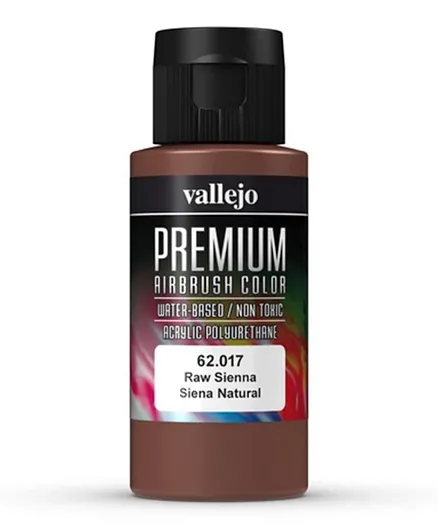 Vallejo Premium Airbrush Color 62.017 Raw Sienna - 60mL
