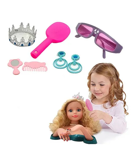 Best hair styling doll head online