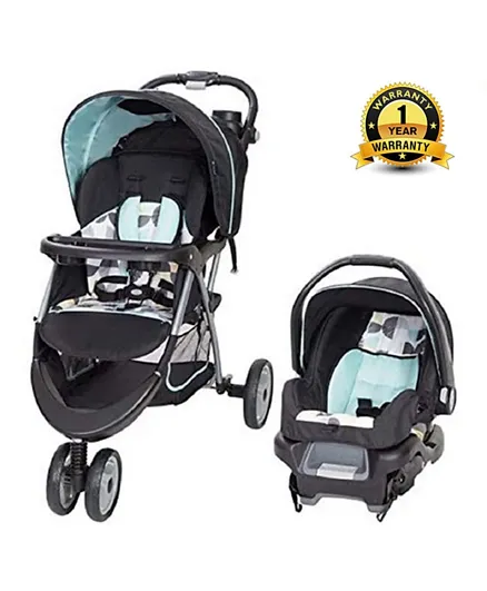 Baby Trend Ez Ride 35 Travel System - Doodle Dots
