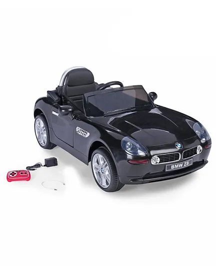 Babyhug BMW Z8 Licensed Battery Operated Ride On With Lights Remote and Music - Black