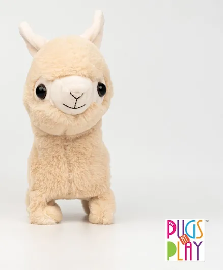 Pugs At Play Sandy The Walking Lama Soft Toy - 20cm
