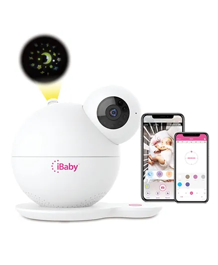 ibaby M7 Smart Baby Monitor 360 - White