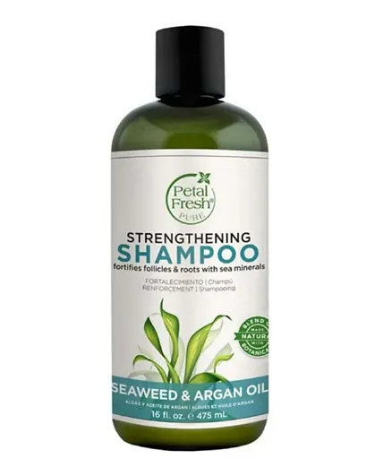 Petal Fresh Pure Strengthening Shampoo Seaweed And Argan Oil - 475mL