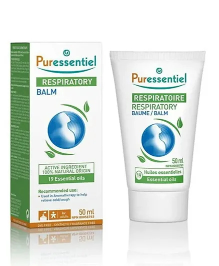 Puressent Respirat Balm With 19 Essential Oils - 50 mL