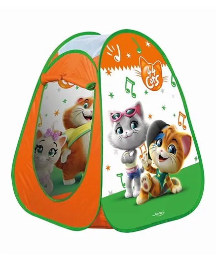 44 Cats Pop Up In Display Box Playtent - Multicolour