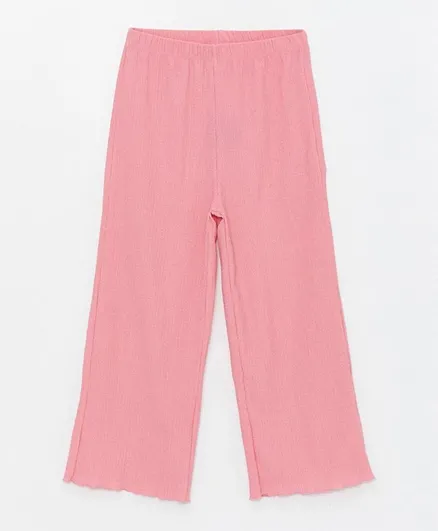 LC Waikiki Basic Loose Fit Trousers - Pink
