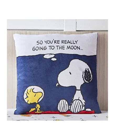 HomeBox Snoopy Going To The Moon Cushion