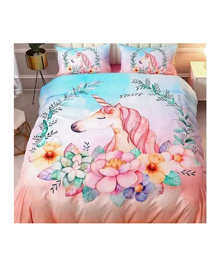 UKR Kids Unicorn Bedding Set - 4 Pieces