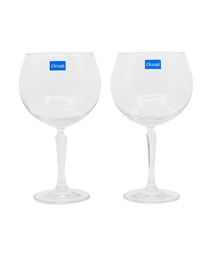 Ocean- Connexion Gin Cocktail- Glass-Set of 2 glass pieces- 600ml