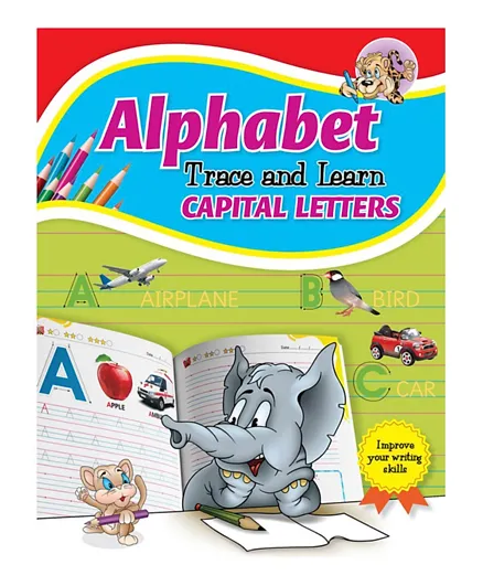 Alphabet Trace & Learn Capital Letters - English