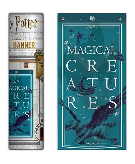 Harry Potter Magical Creatures Wall Banner