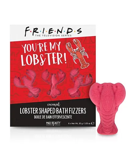 Warner Friends Lobster Bath Fizzers - 180g