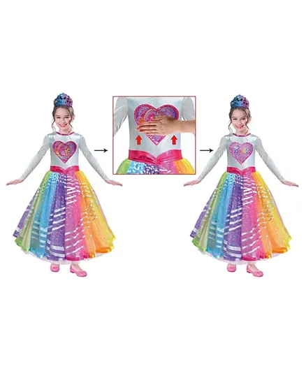 Riethmuller Barbie Raibow Magic Costume - Multicolour