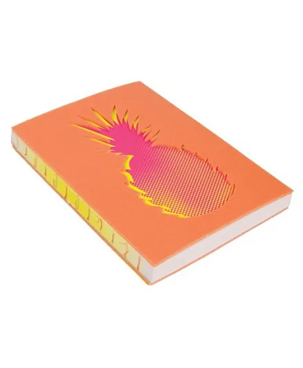 Happily Ever Paper Tropical Pineapple Notebook Pink - 224 Pages