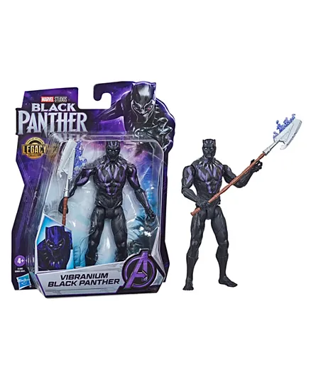 Marvel Black Panther Marvel Studios Legacy Collection Vibranium Black Panther Toy - 6 Inch