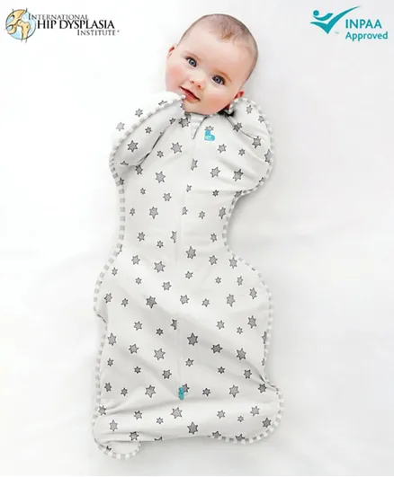 Love To Dream Super Star Swaddle UP Bamboo Lite 0.2 TOG Cream - Small