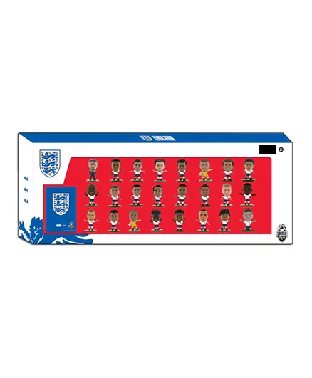 Soccerstarz England Team Pack 24 Figures - 5 cm