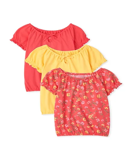 The Children's Place 3 Pack Floral Top - Multicolor