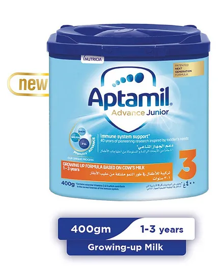 Aptamil Advance Junior Next Generation Growing Up Formula 3 - 400g