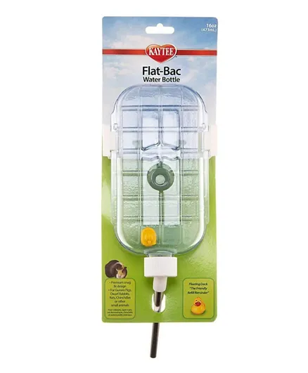 Kaytee Flat Bac Water Bottle Guinea Pig/hilla - 473mL