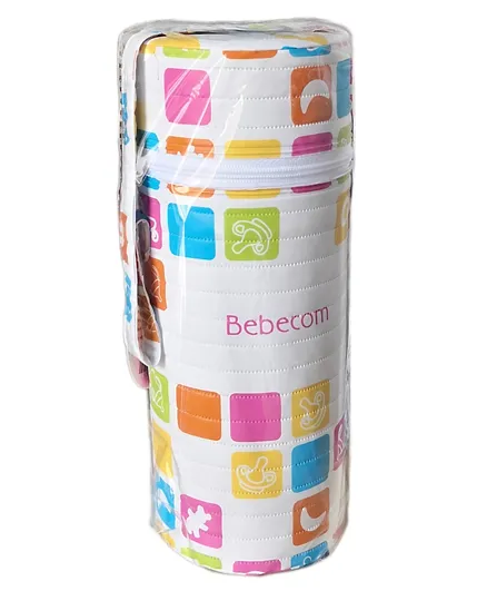Bebecom Bottle Heat Retainer Single Bottle Warmer - Multicolour