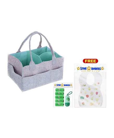 'Star Babies Buy Diaper Caddy Organizer with Scented Bag