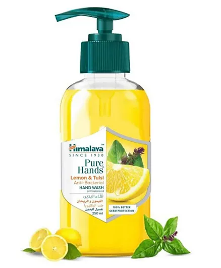 Himalaya Pure Hands Tulsi & Lemon Deep Cleansing Hand Wash - 250mL