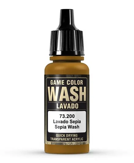 Vallejo Game Color Wash 73.200 Sepia - 17mL