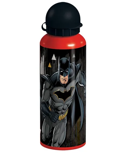 زجاجة ماء باتمان معدنية معزولة من دي سي كوميكس - 500 مل