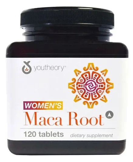 Youtheory Women's Maca Root Dietary Supplement - 120 Tablets
