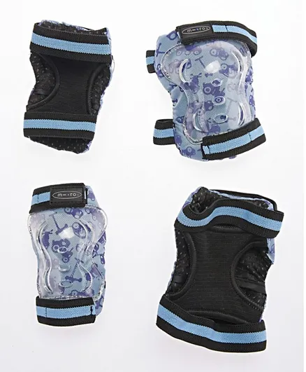 Micro Knee and Elbow Pads Blue - Large