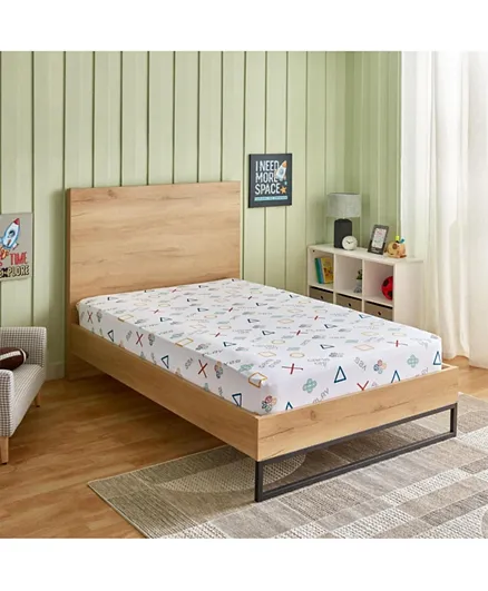هوم بوكس ملاءة سرير مايكروفايبر بتصميم العاب بدء اللعب للسرير المنفرد