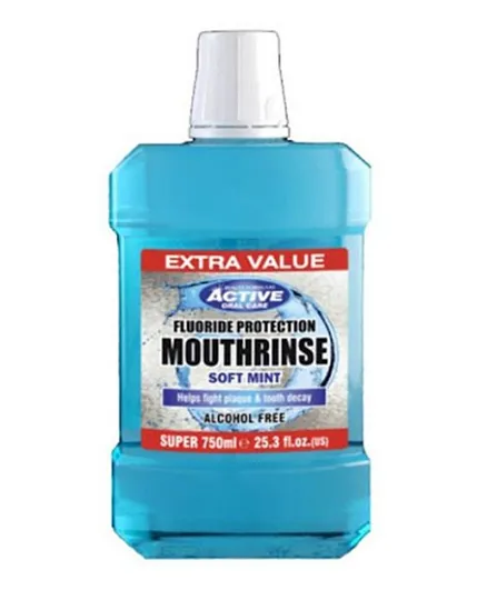 Beauty Formulas Soft Mint Mouthrinse - 750mL