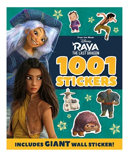 Disney Raya & The Last Dragon 1001 Stickers Book - English