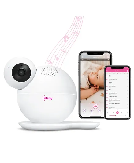 iBaby Care M7 Lite Digital Baby Video Camera - White