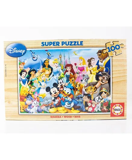 Educa The Wonderful World Of Disney Puzzle - 100 Pieces