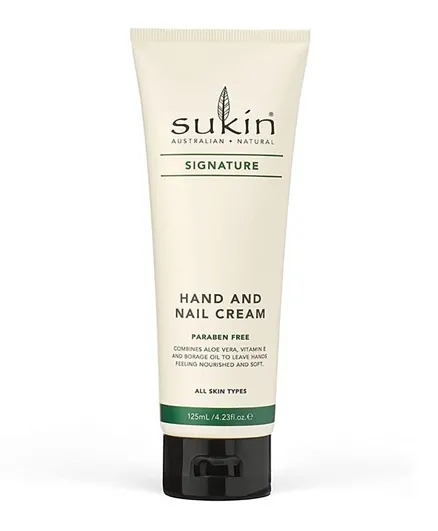 SUKIN Hand & Nail Cream - 125mL