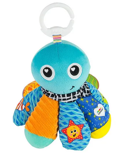 Lamaze Salty Sam Octopus Plush Clip On Toy for Babies 0M High Contrast Colors with Textures Squeaker Chime Mirror Online in Oman Buy at Best Price from FirstCry.om 040b9aeeaa059