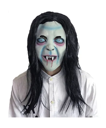 Brain Giggles Scary Vampire Mask - Multicolor