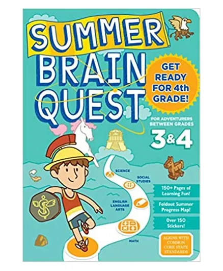 WORKMAN Brain Quest  Summer Between Grade 3 & 4 - English