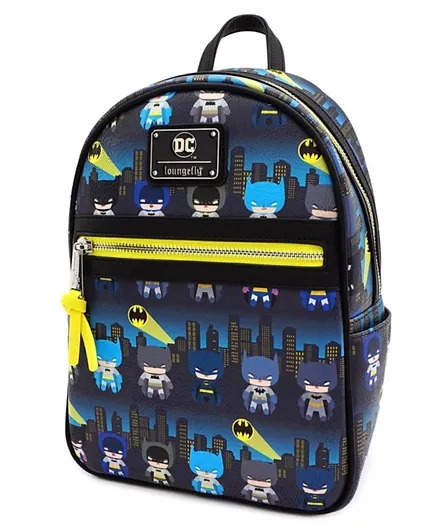 حقيبة ظهر صغيرة باتمان من لاونج فلاي - أزرق