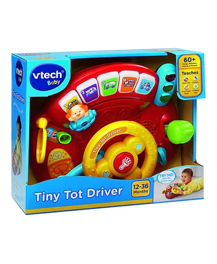Vtech - Tiny Tot Driver - Red