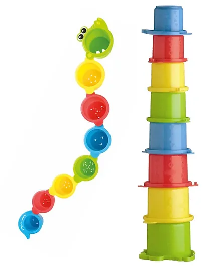 Playgro Croc Cups Baby Toy - 8 Piece