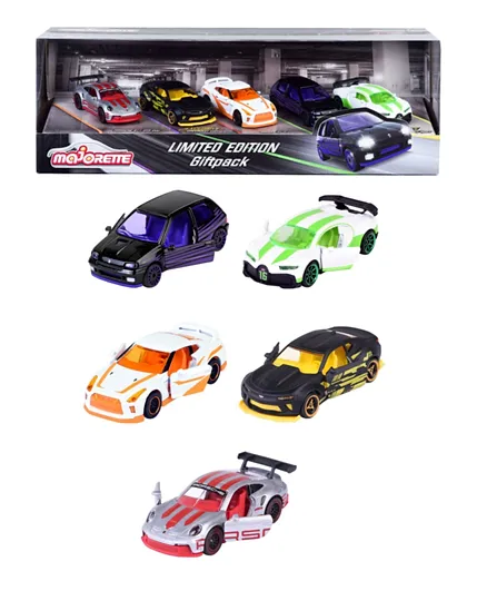 Majorette Limited Edition 10 Toy Car Set - 5 Pieces