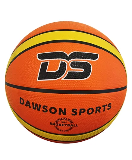 Dawson Sports Rubber Basketball - Size 7