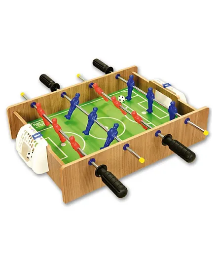 ماتراكس لعبة الهوكي وكرة القدم الطاولة الخشبية 2 في 1 - متعدد الألوان